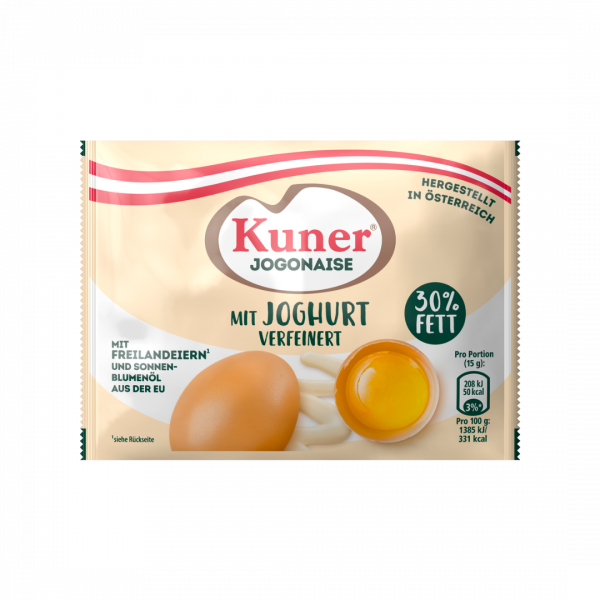 Kuner Jogonaise, 30 % Fett, mit Freilandeiern und Joghurt, 100 ml